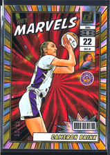 CAMERON BRINK 2025 Donruss WNBA NET MARVELS LASER SP #'D 36/99 LA SPARKS
