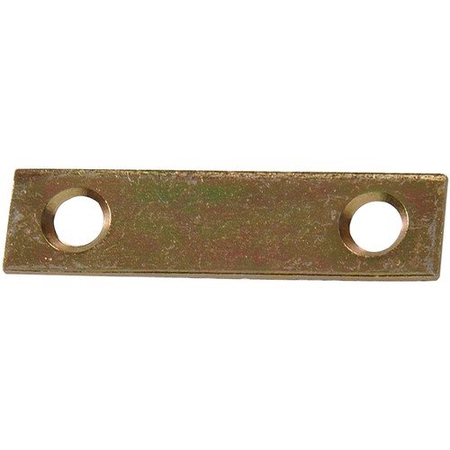 Hillman Essentials Mending Plate Zinc and Yellow Dichromate (2" x 1/2") 4 Pack 852202