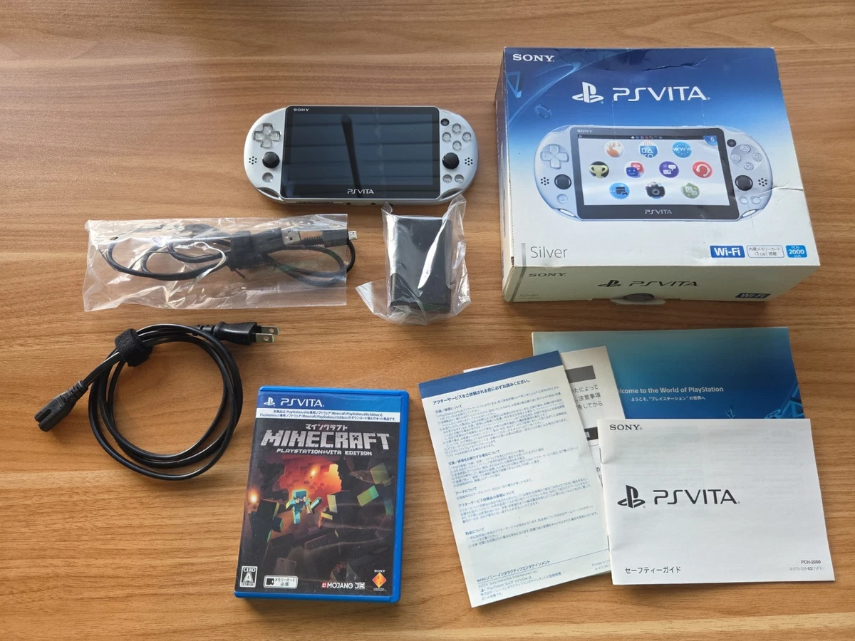 Sony PlayStation Vita NTSC-J (Japan) Silver Consoles for sale | eBay