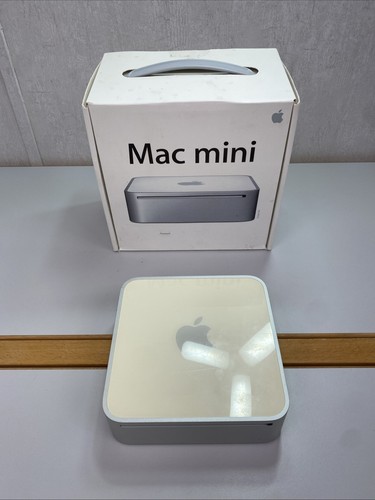 Apple MAC Mini 2,1 A1176 Core 2 Duo 1.83 GHz 1GB RAM 80GB 2006 Computer W/box - Afbeelding 2 van 12