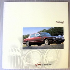 DAIMLER V8 LF Car Sales Brochure 1999 #JLM/10/02/05/99