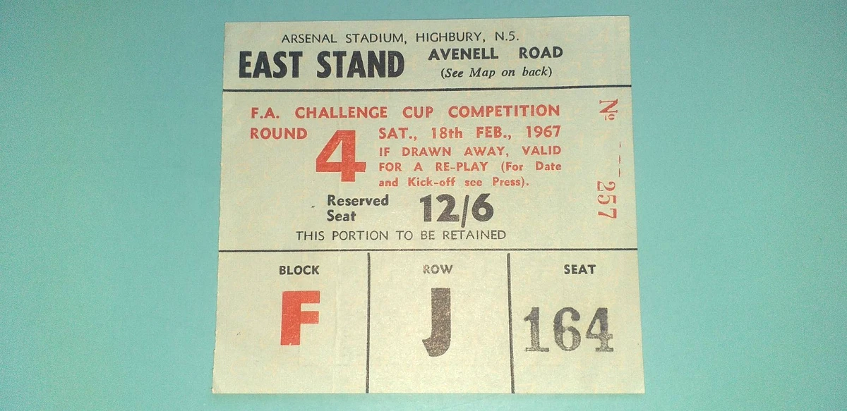 Formulaire Demande Billet Cardiff City Vs Arsenal FA Cup - 05/01/1980, Vintage