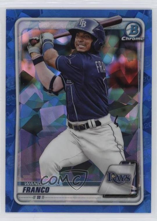 2020 Bowman Chrome Sapphire Edition Wander Franco #BCP-1 07rd