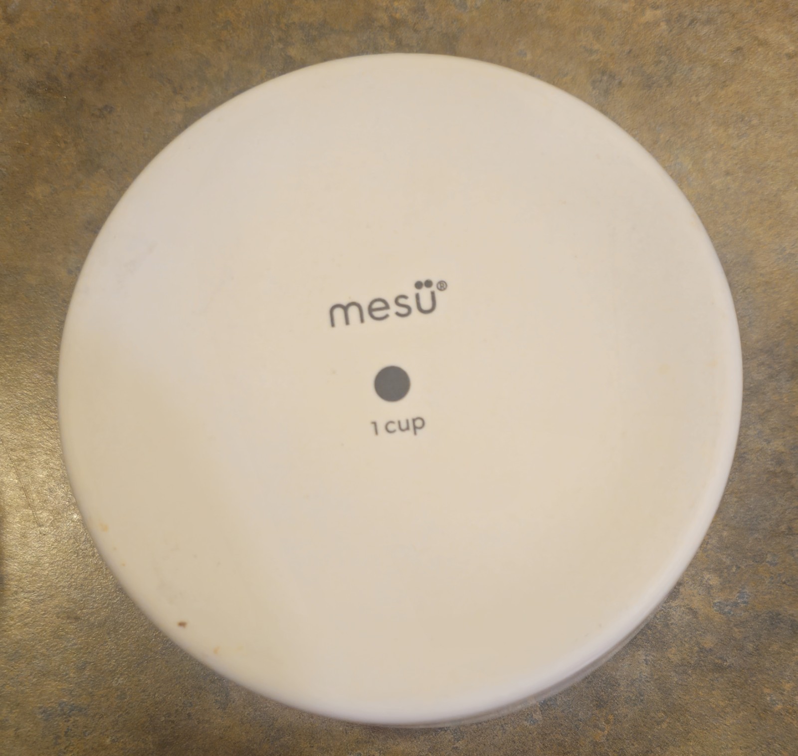 Mesu 6 Pc Measuring Cup/Portion Control Set, Nesting Bowls, 1/2 Cup Up To 2 Cup 