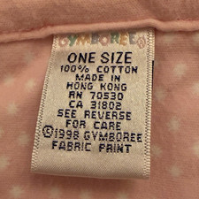 Gymboree Reversible Cotton Baby Blanket Pink/Blue One Size Polka Dot Floral