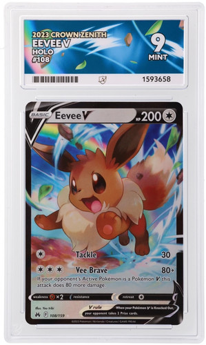 Eevee V graded ACE 9 for sale on eBay