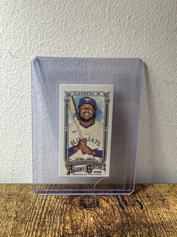 2025 Topps Allen & Ginter - Vladimir Guerrero Jr. #116 Mini A&G Back