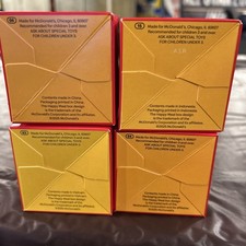 LOT OF 2025 LIL MCDONALD'S HAPPY MEAL TOYS, NUMBERS 3, 4, 6, 15