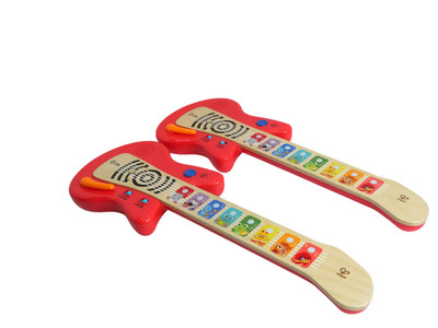 Lot of 2 Baby Einstein Together in Tune Guitar Wireless Wooden Toddler Toy