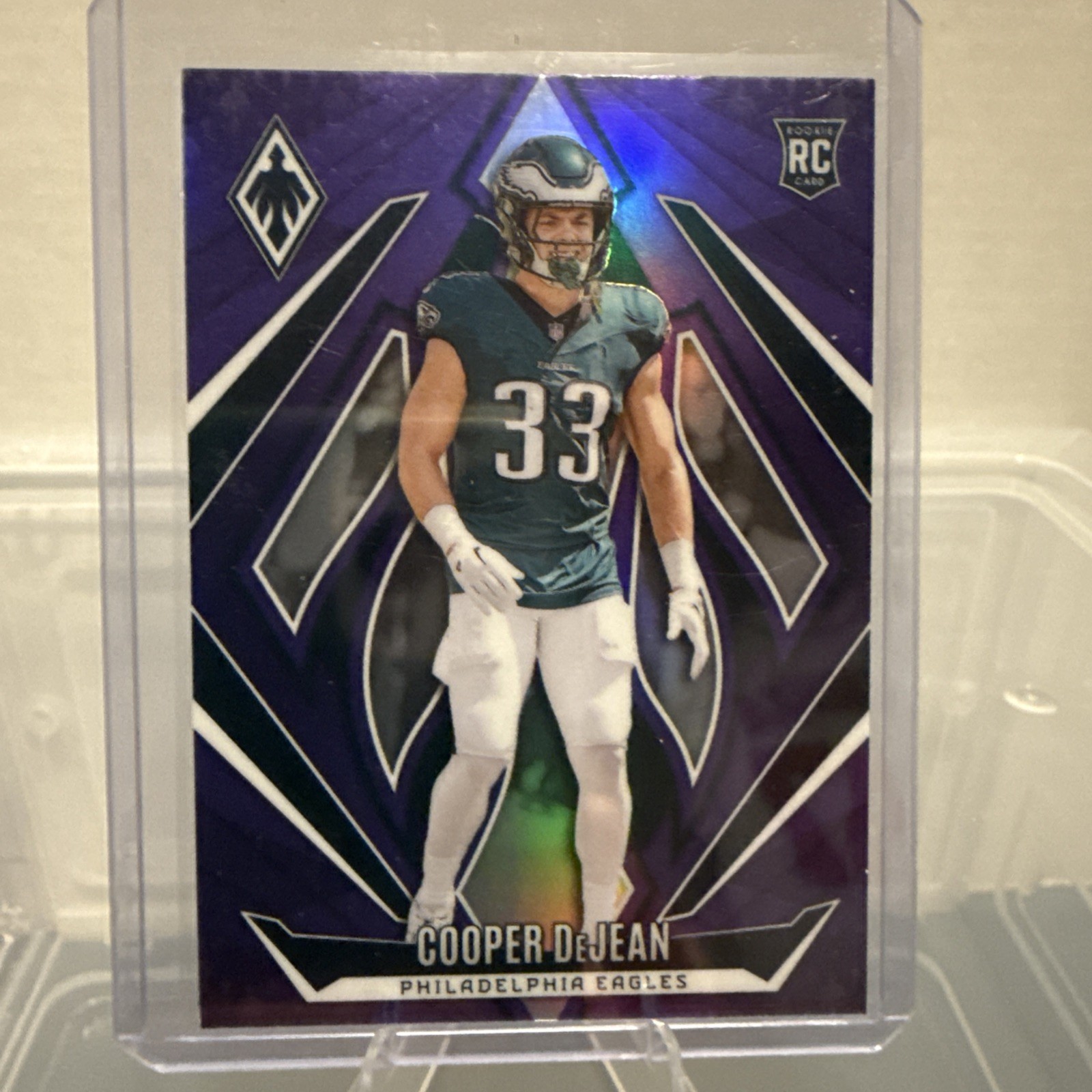 2024 Panini Phoenix - Rookies Cooper DeJean #171 Purple fade (RC) - Eagles