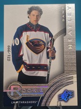 2001-02 Upper Deck SPX Dany Heatley #94 RC /999