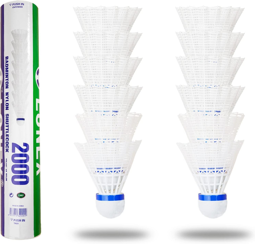 Volani Badminton Luminescenti LED – 4 Pezzi, Si Illuminano Al Buio, Per Gioco Notturno, Nylon Resistente - 2