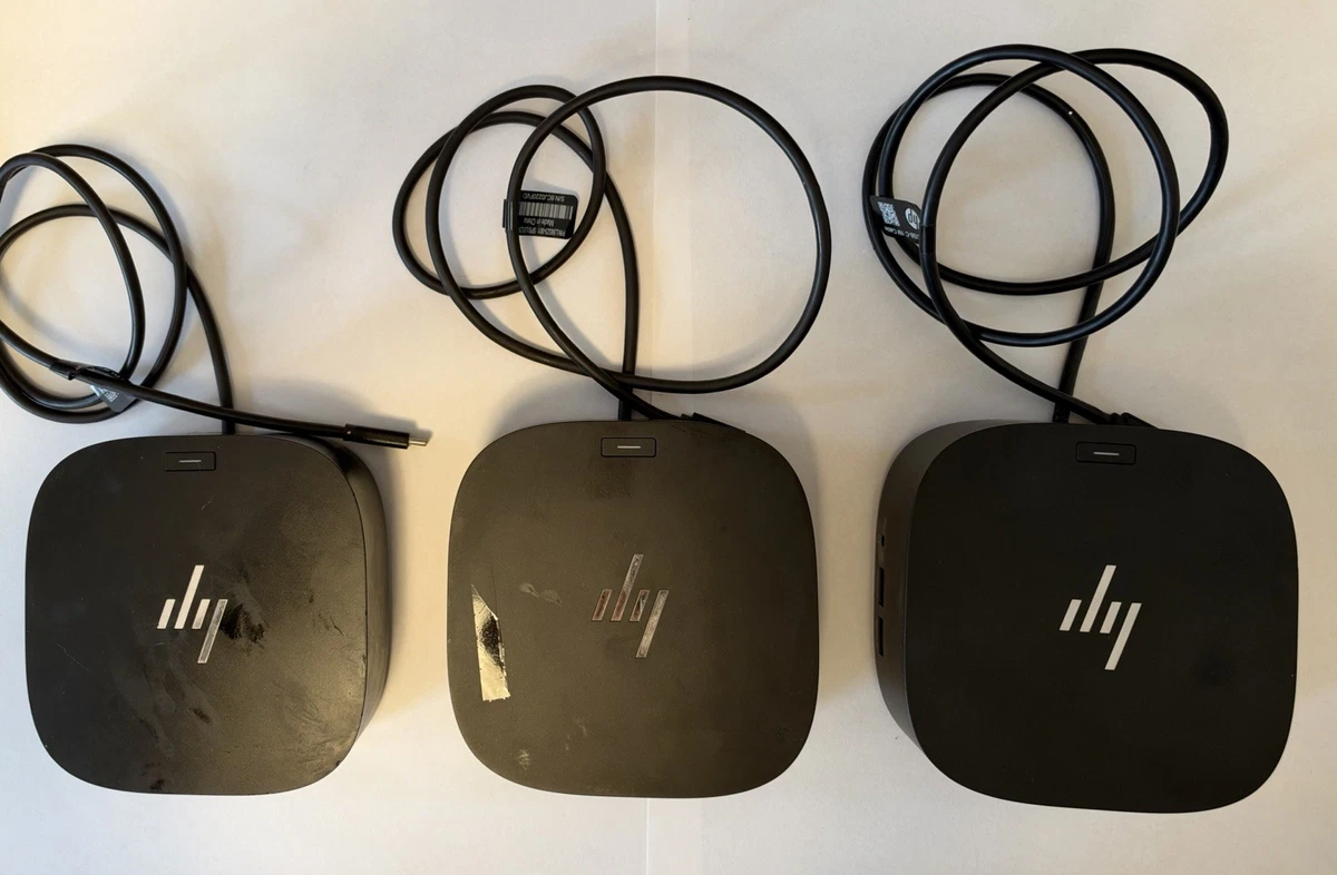 **UNTESTED** 3x HP USB-C DOCK G5 5TW10AA#ABG PC Laptop Docking Station Accessory