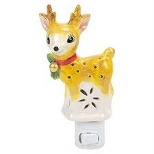 Ganz Deer Night Light 6.5 Inch Multicolor Plug in