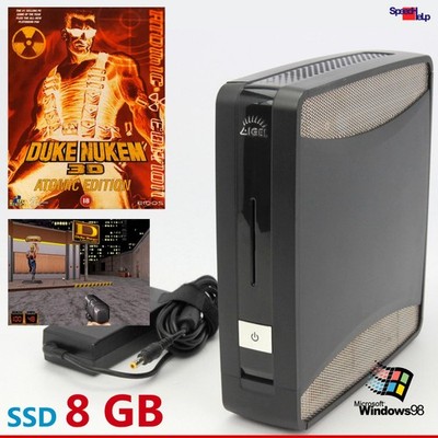 MINI PC COMPUTER PC FOR RETRO GAMES GAMES DOS WINDOWS 98 8GB SSD DUKE NUKEM 3D