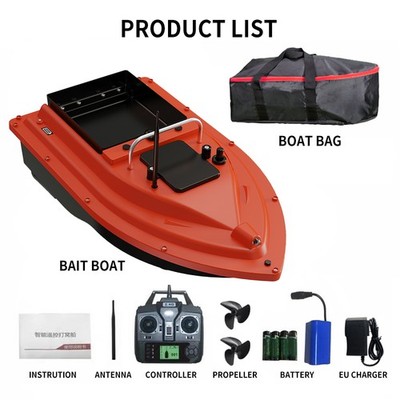 12000 mAh Fishing Bait Boat GPS-Boot RC Futterboot Fischköder Fernbedienung DHL