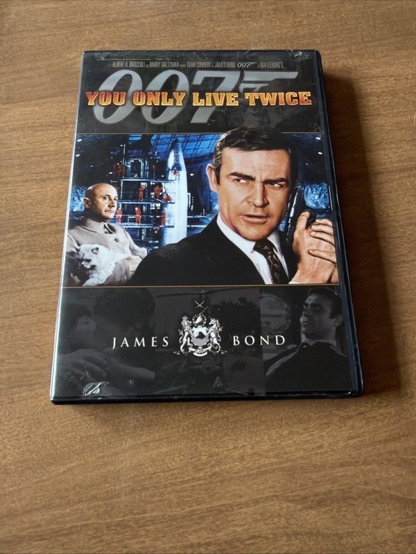You Only Live Twice 007 James Bond Sean Connery DVD 1967 MGM Rare edition