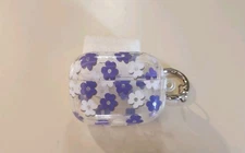 NEW Airpod Pro 2nd Gen  Earbuds Case Purple  And White Flowers