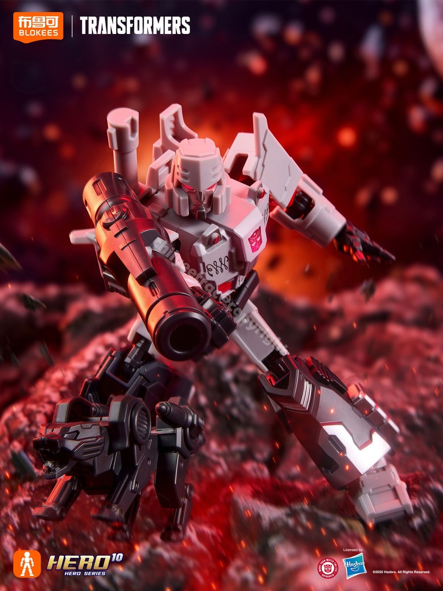 激レア Blokees トランスフォーマー 閃耀版 第4弾 idw メガトロン Blokees Transformers Shining Version 4th IDW Megatron Ravage Model