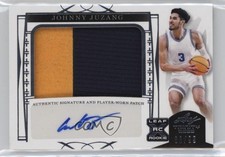 2022-23 Leaf Trinity Silver 83/99 Johnny Juzang #PA-JJ1 Patch Auto 13u1