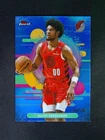2025 Topps Finest Basketball Blue Refractor Scoot Henderson #187