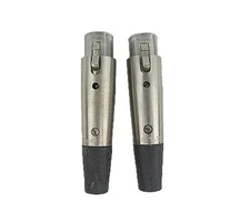 Switchcraft A5F XLR Female 5 Pin, Set of 2 - New Old Stock, Free Shipping