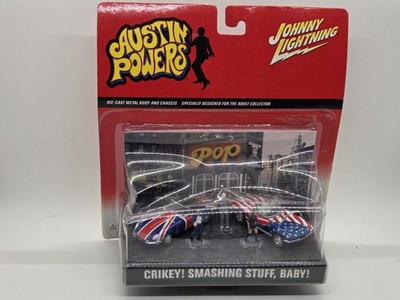 Johnny Lightning Austin Powers Crikey Smashing Stuff, Baby! Cars and Figures NIB