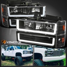 Fits 1988-1993 Chevy Ck Gmc Sierra Tahoe Led Tube Headlightsbumpercorner Lamp Fits 1988-1993 Chevy Ck Gmc Sierra Tahoe Led Tube Headlightsbumpercorner Lamp