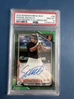 Samuel Basallo Bowman Mega Box Green Mojo /99 Auto PSA 10 Baltimore Orioles
