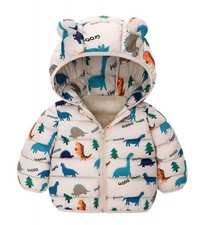 Baby Winter Warm Jacket Hooded Down Jacket Boys Girls Light Puffer Coats Infa...