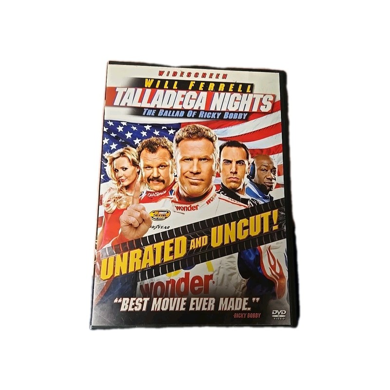Talladega Nights: The Ballad of Ricky Bobby (DVD, 2006) Unrated And Uncut