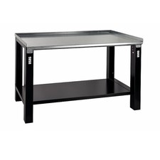 USAG 506 TA/1500 BANCO DA LAVORO PER OFFICINA PIANO IN ACCIAIO 150x70xh91 cm
