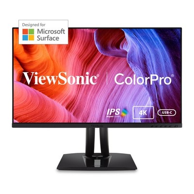 ViewSonic VP275-4K 27'' IPS 4K UHD Monitor Designed for Surface (CR)