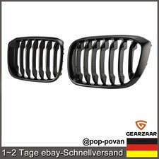 Kühlergrill Nieren Grill für BMW X3 G01 X4 G02 18-21 ABS-Kunststoff Satz Paar