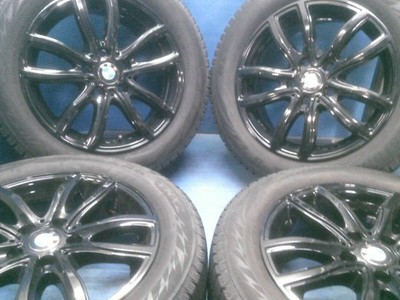 JDM MAK wheels with BMW caps 7J16+52 5/112 + BS VRX2 205/55R16 deep tr No Tires