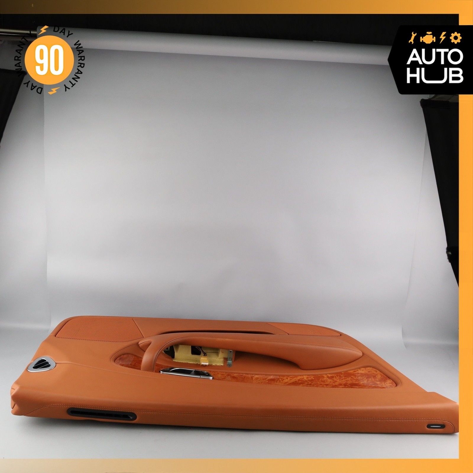 07-11 Bentley Continental GTC Convertible Left Side Interior Door Panel OEM 43k