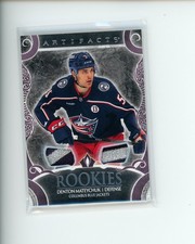 2024-25 Upper Deck Artifacts Purple Rookie Jersey Patch Denton Mateychuk 28/49