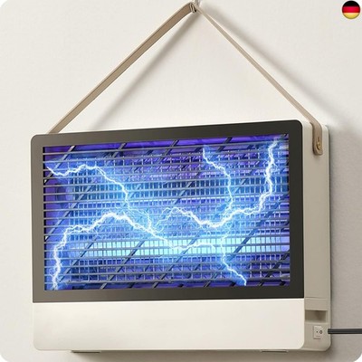  GeckoMan Quiet Hybrid Spectrum Electric Insect Killer, Electric Fly Trap, 