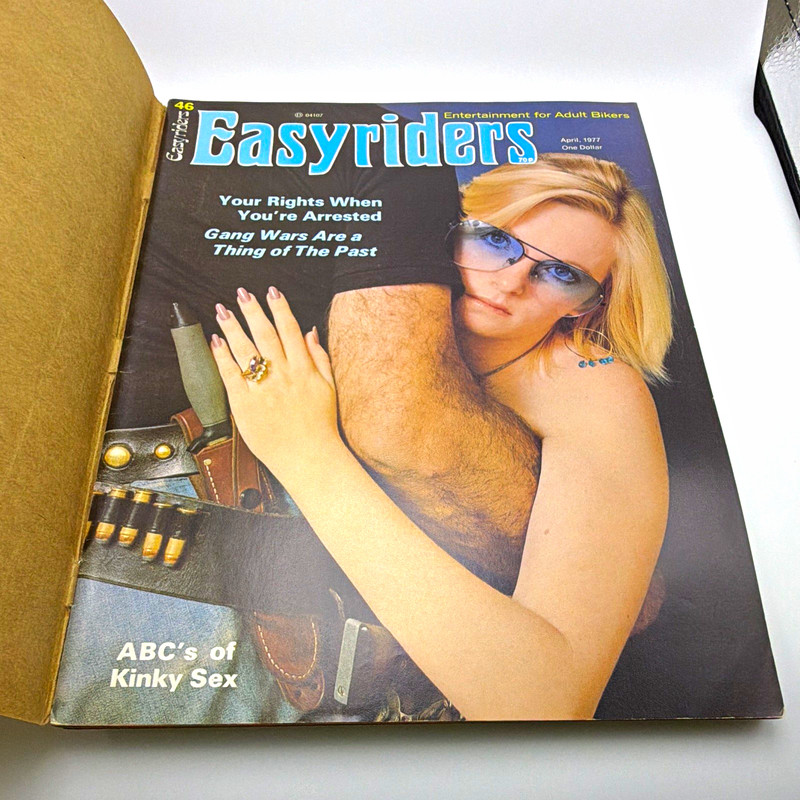 Easyriders Magazine April 1977 "Entertainment for Adult Bikers" David Mann