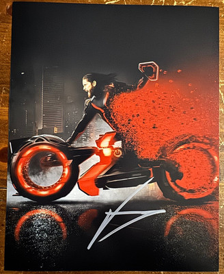Jared Leto signed Autographed Signature 8x10 Matte Tron Ares Photograph  COA