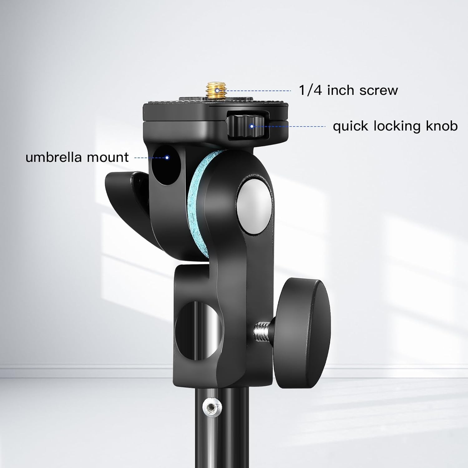 AD-E2 Flash Holder Metal Bracket with 1/4 Inch Screw Umbrella Mount for AD200 AD