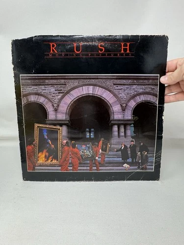 Rush – Moving Pictures Vinyl LP Classic Prog Rock. SRM-1-4013.