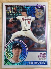 2018 Topps MAX FRIED RC Mojo Silver Pack #49 Atlanta Braves