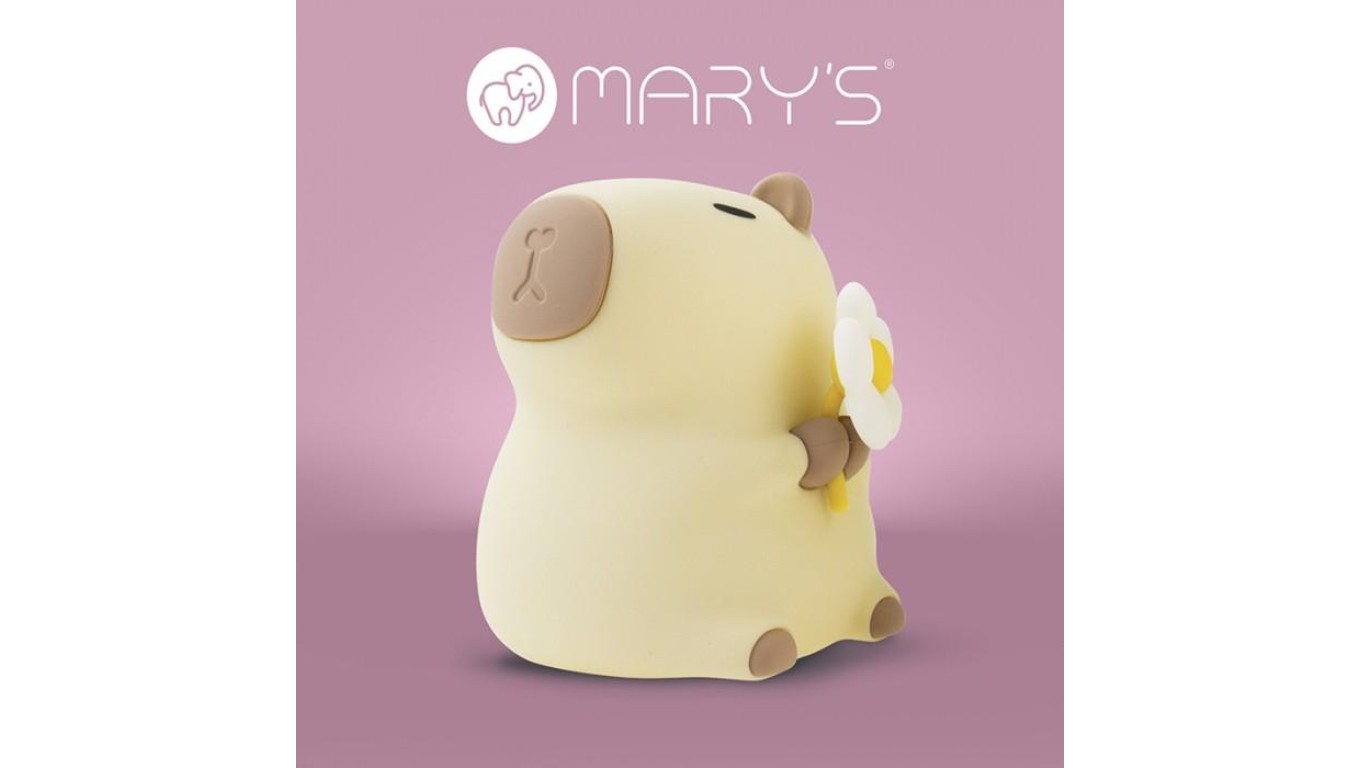 НОЧНАЯ ЛАМПА МЭРИ СО светодиодной подсветкой Kapibara Florystka RGB