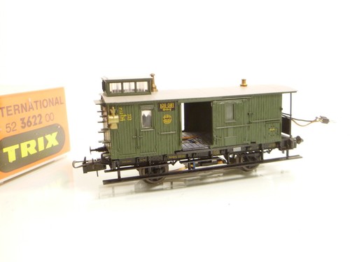 Trix H0 52 3622 00 AC vagón de equipaje de la DRG con luz para Märklin 3-L en EMBALAJE ORIGINAL JL946 | Condition: Gebraucht