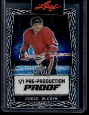 2024-25 Leaf Metal Pre-Production Proof Eddie Olczyk 1/1