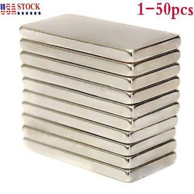 N52 Strong Magnets 20*10*2mm Grade Neodymium Block Small Thin Rectangle Magnet