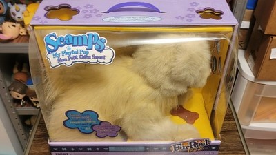 Vintage 2004 Tiger FurReal Scamps My Playful Pup Golden Retriever NEW