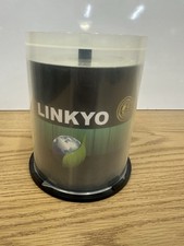 linkyo 52x cd-R 100 pack silver inkjet hub printable New Sealed