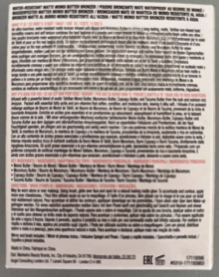 Physicians Formula Matte Monoi Butter Bronzer Powder - MATTE LIGHT BRONZER - Image 2 of 2